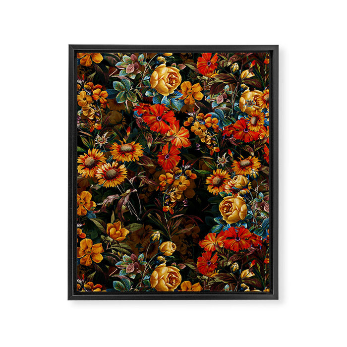 Midnight Garden VII Framed Canvas Print Gallery Image 1