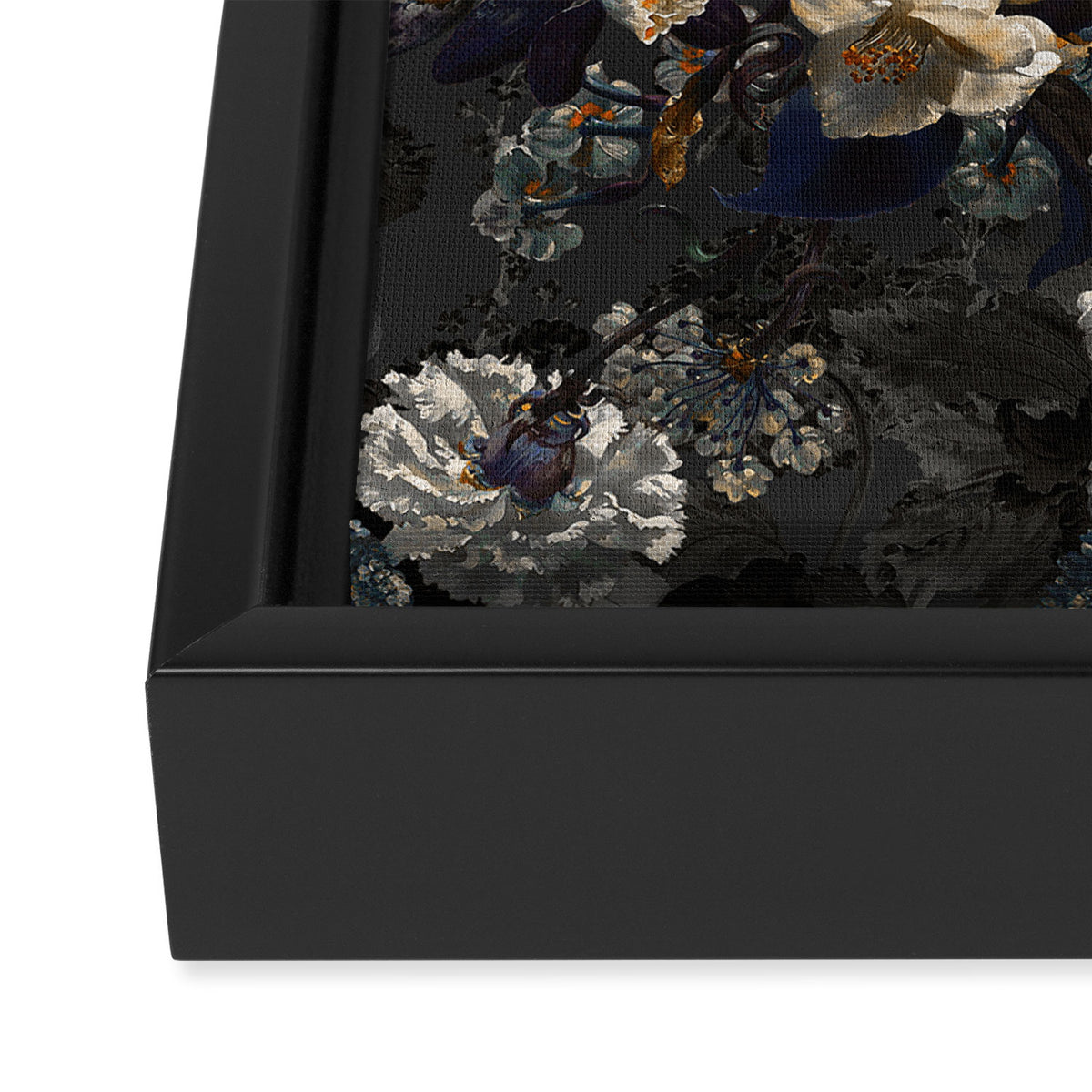 Midnight Garden XII Framed Canvas Print Gallery Image 3