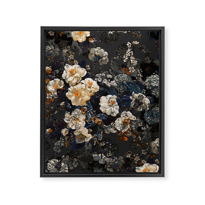 Midnight Garden XII Framed Canvas Print Gallery Image 1