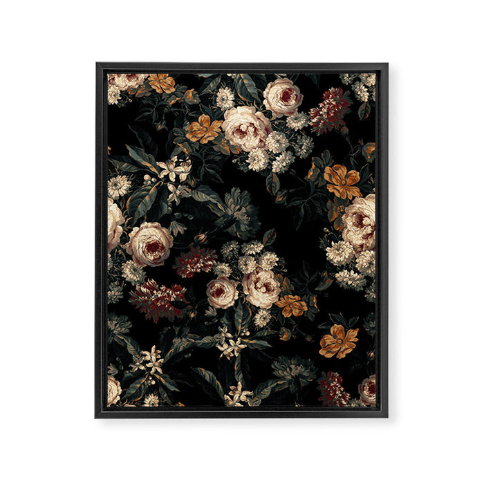 Midnight Garden XIV Framed Canvas Print Gallery Image 1