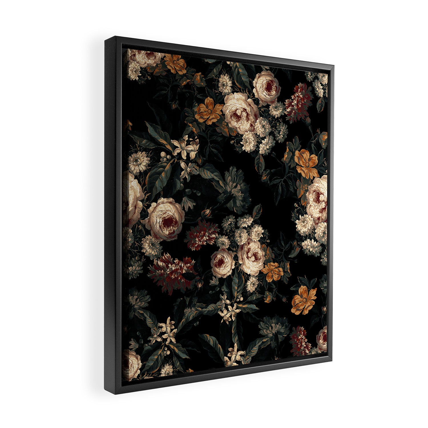 Midnight Garden XIV Framed Canvas Print Gallery Image 2