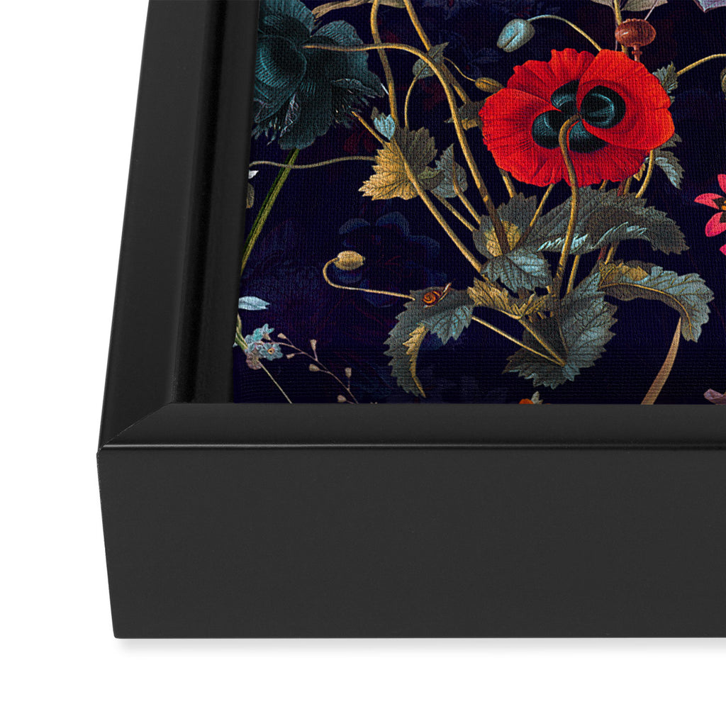 Midnight Garden XIX Framed Canvas Print Gallery Image 3