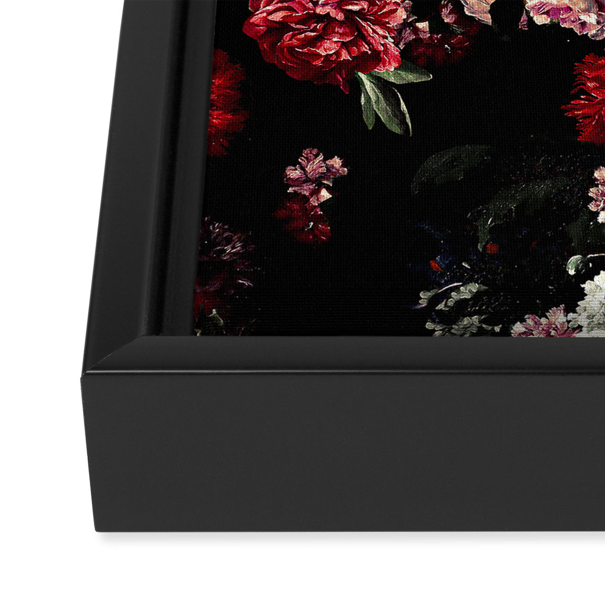 Midnight Garden XVI Framed Canvas Print Gallery Image 3