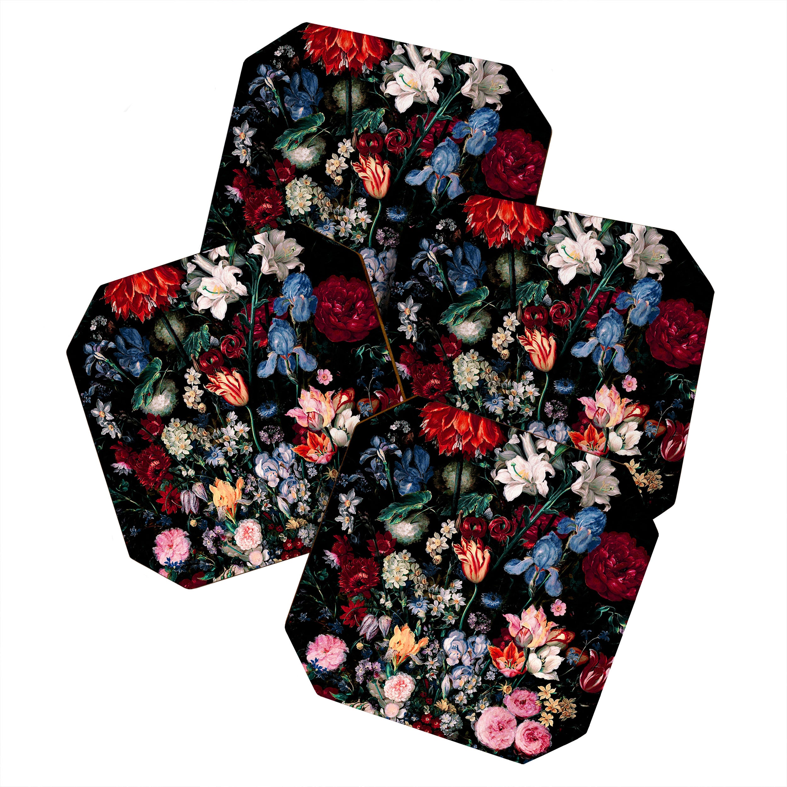 Midnight Garden XVII Coaster Gallery Image 1