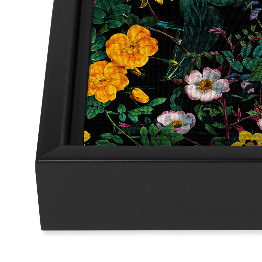 Midnight Garden XX Framed Canvas Print Gallery Image 3