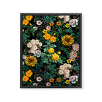 Midnight Garden XX Framed Canvas Print Gallery Image 6