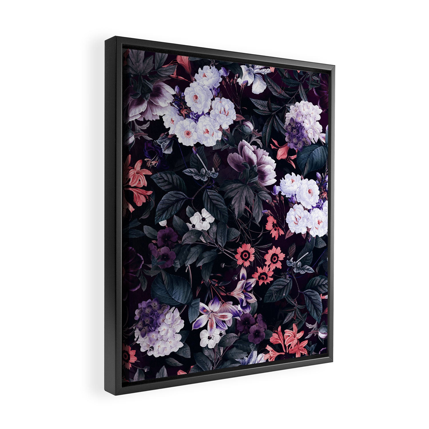 Midnight Garden XXI Framed Canvas Print Gallery Image 2