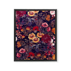 Midnight Garden IV Framed Canvas Print Gallery Image 8