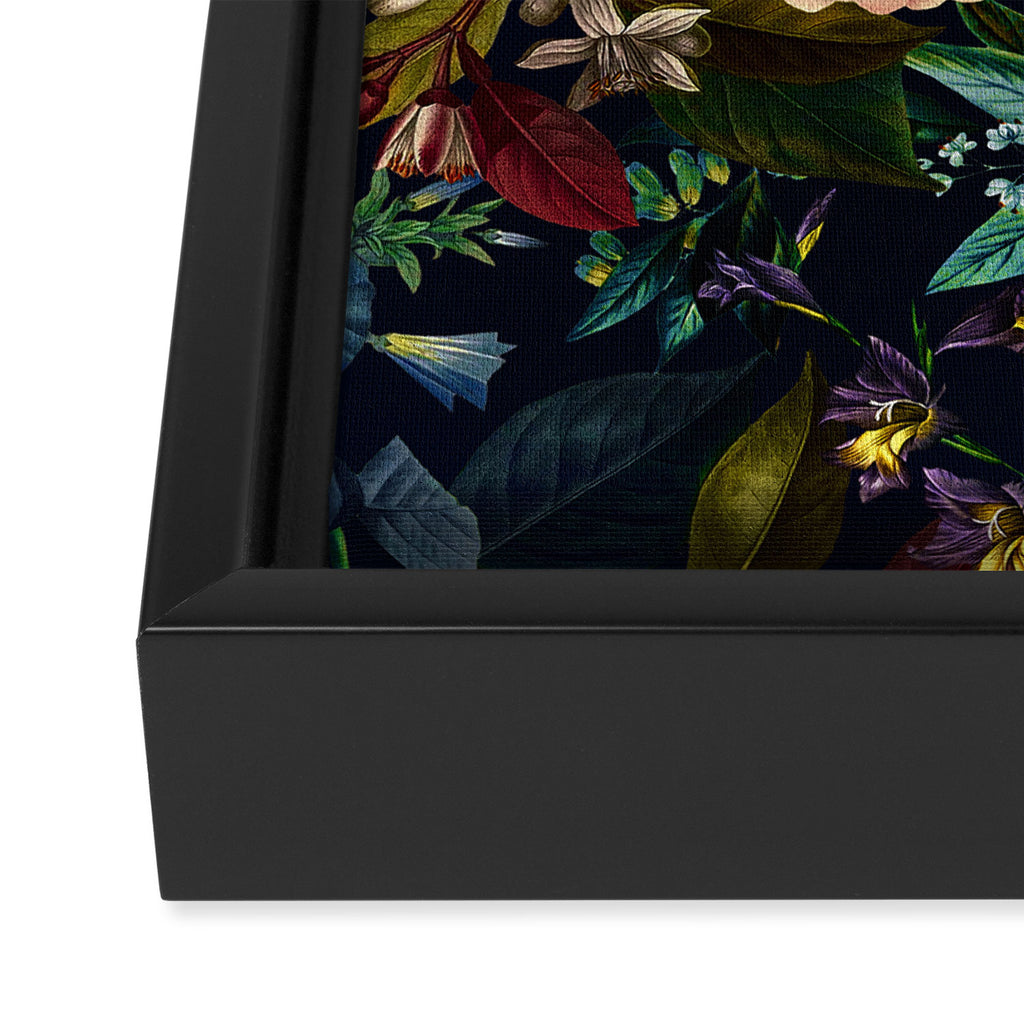 Midnight Garden XXV Framed Canvas Print Gallery Image 3