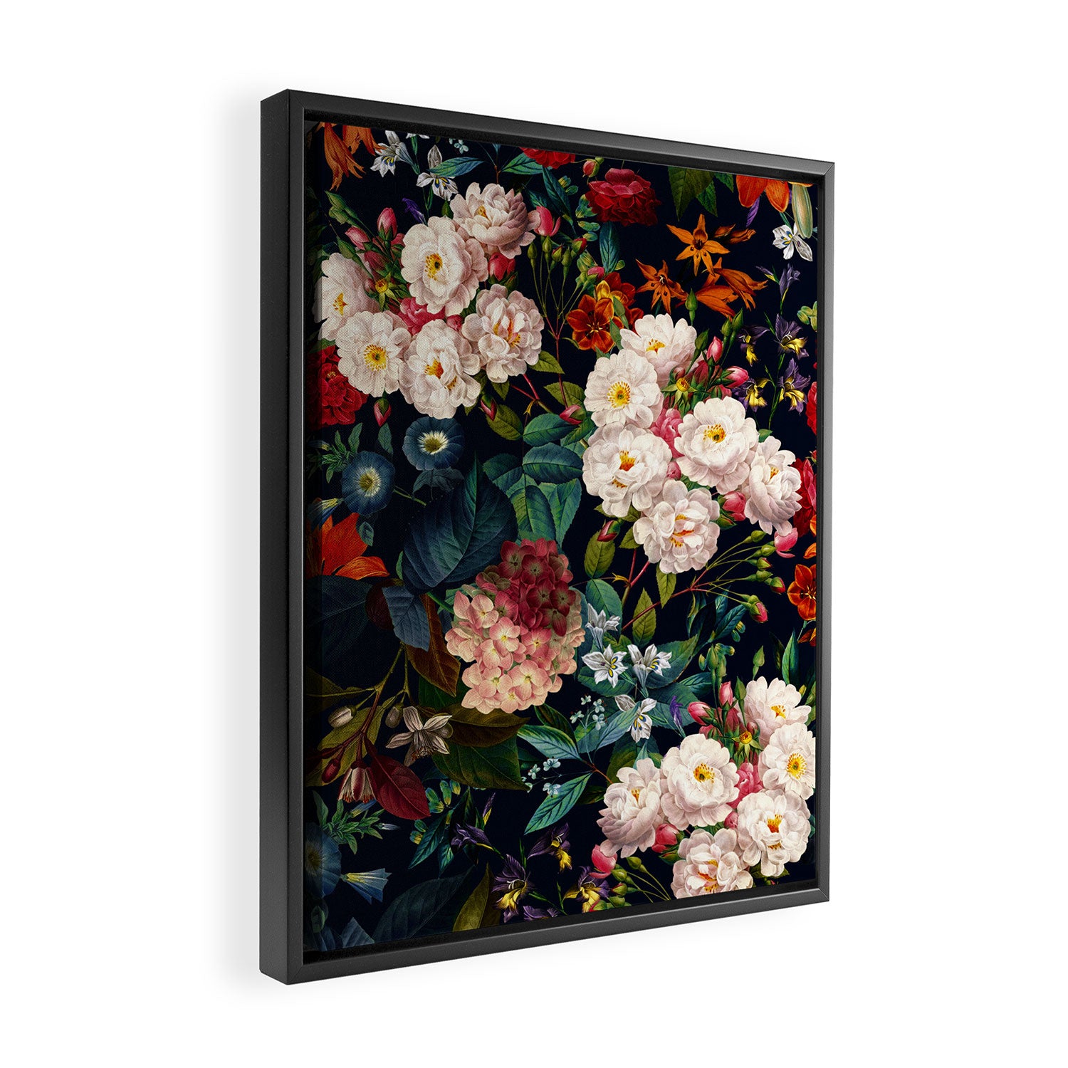 Midnight Garden XXV Framed Canvas Print Gallery Image 2