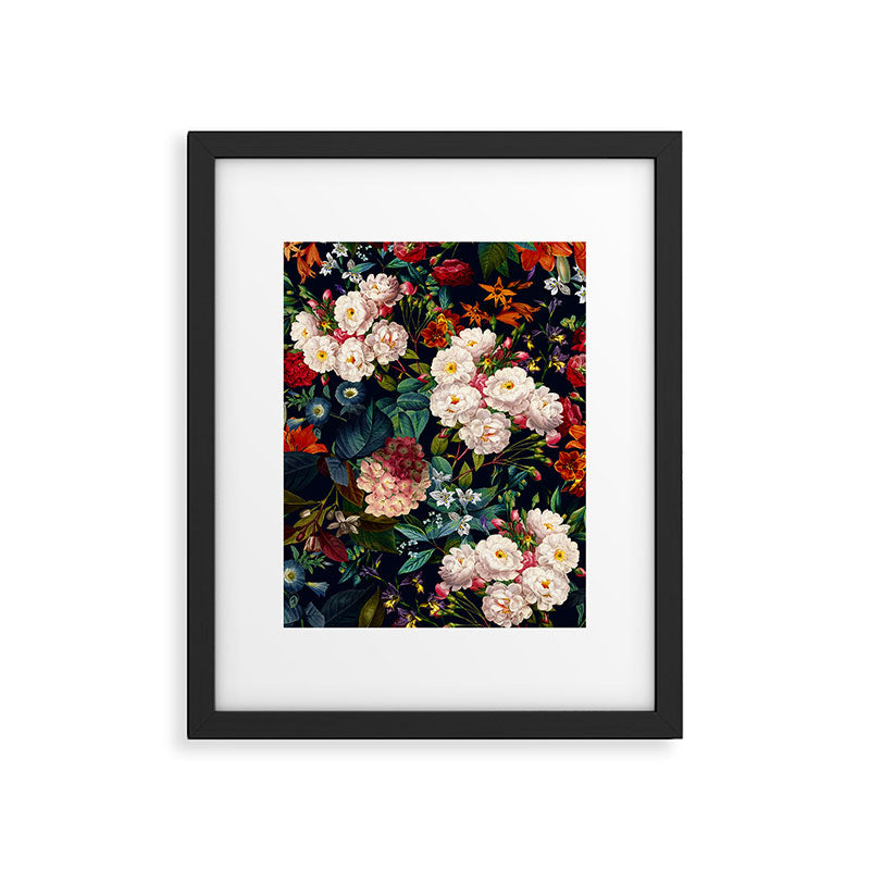 Midnight Garden XXV Framed Art Print Gallery Image 5