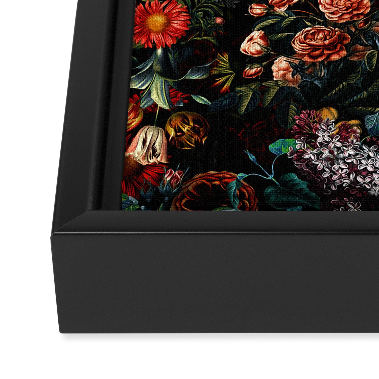 Midnight Garden XXVI Framed Canvas Print Gallery Image 3