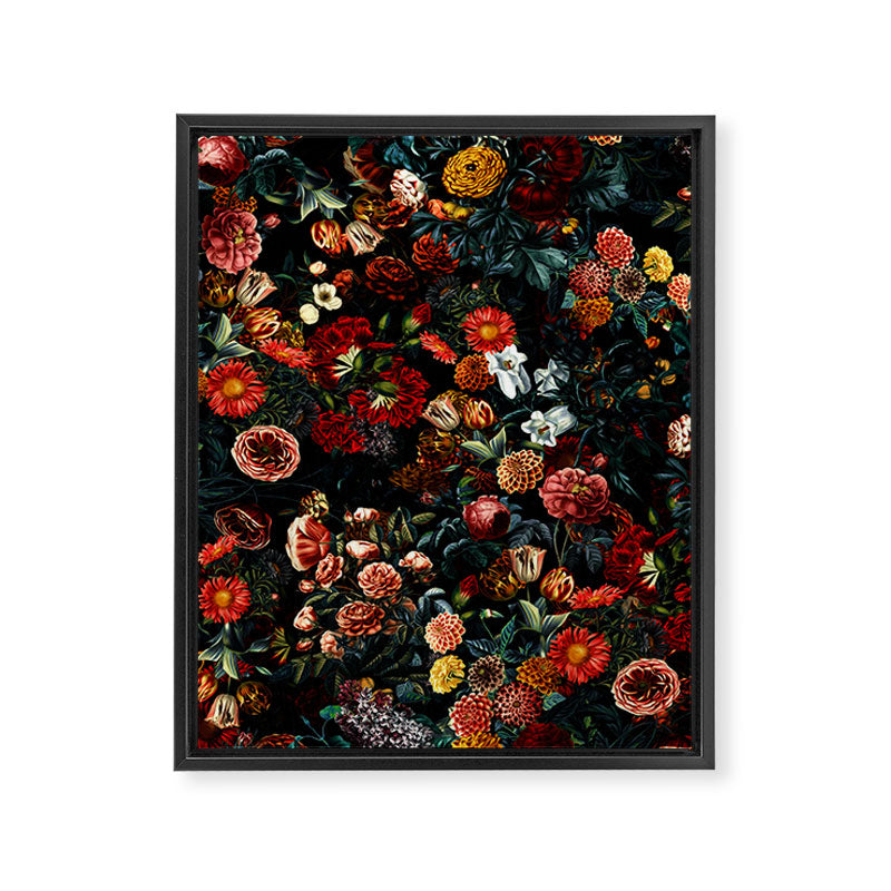 Midnight Garden XXVI Framed Canvas Print Gallery Image 8