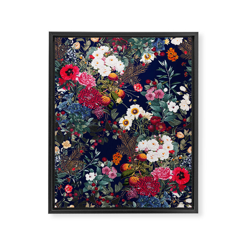 Midnight Garden VI Framed Canvas Print Gallery Image 8
