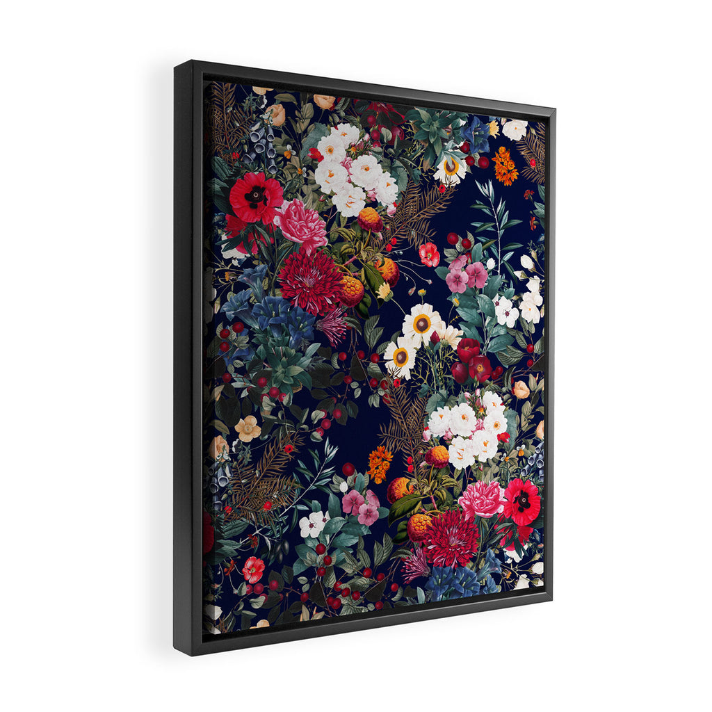 Midnight Garden VI Framed Canvas Print Gallery Image 2