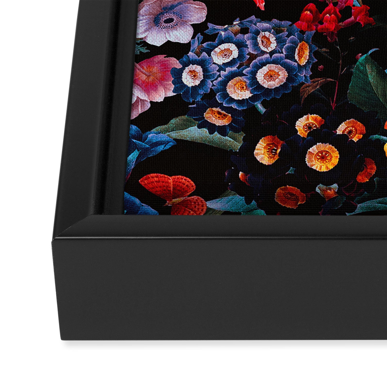 Midnight Garden XVI Framed Canvas Print Gallery Image 3