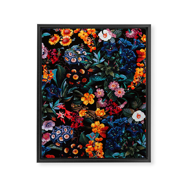 Midnight Garden XVI Framed Canvas Print Gallery Image 6