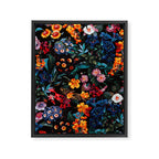 Midnight Garden XVI Framed Canvas Print Gallery Image 6