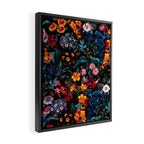 Midnight Garden XVI Framed Canvas Print Gallery Image 2