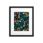 Midnight Garden VII Framed Art Print Gallery Image 5