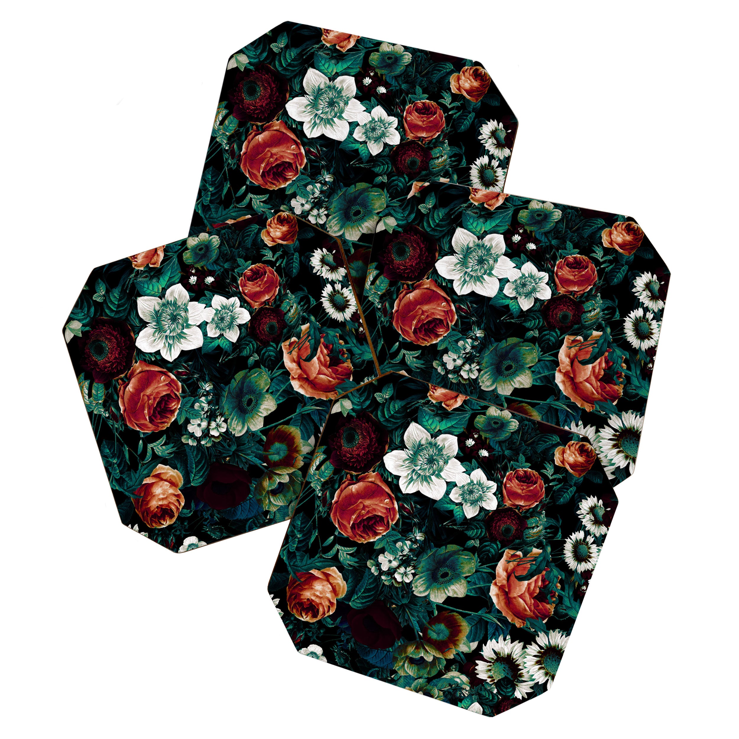 Midnight Garden VIII Coaster Gallery Image 1