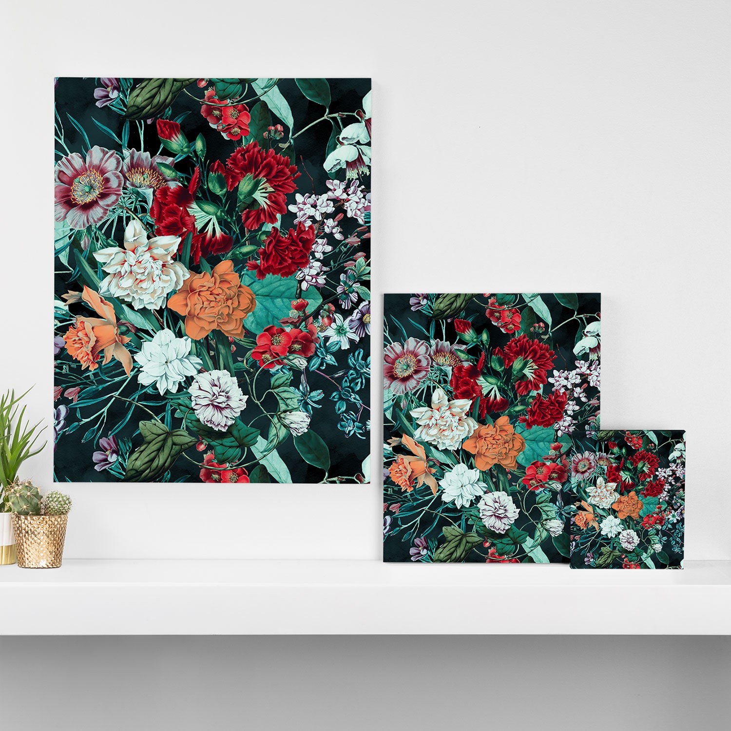 Midnight Garden Canvas Print Gallery Image 3