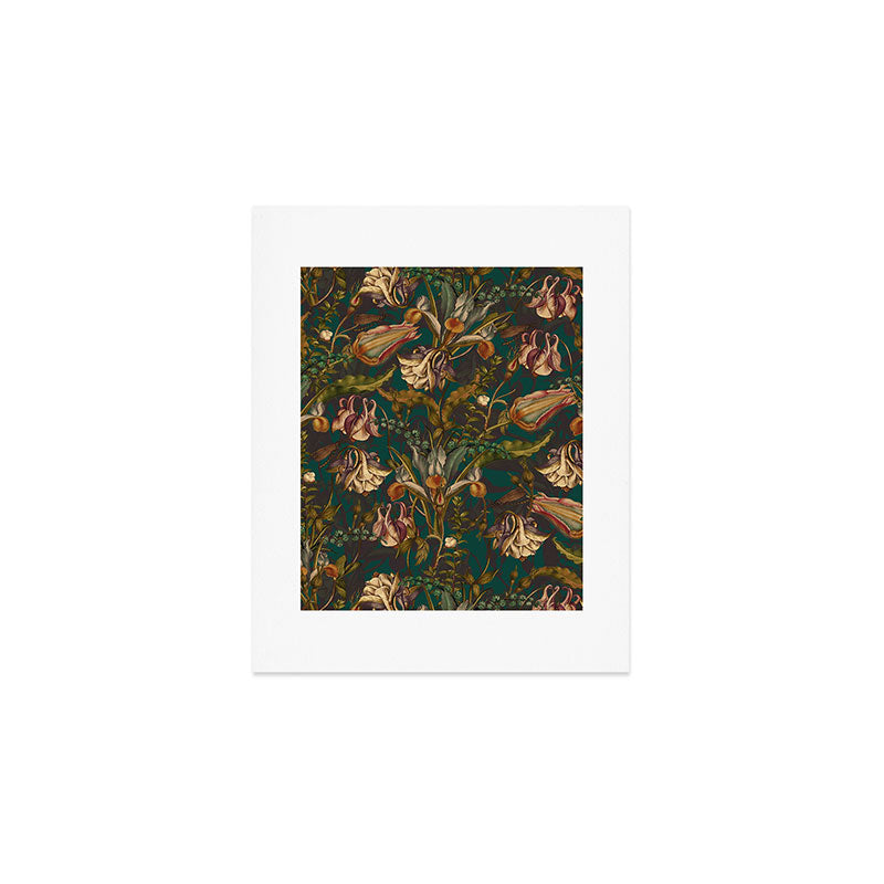 Midnight Summer Garden Art Print Gallery Image 1
