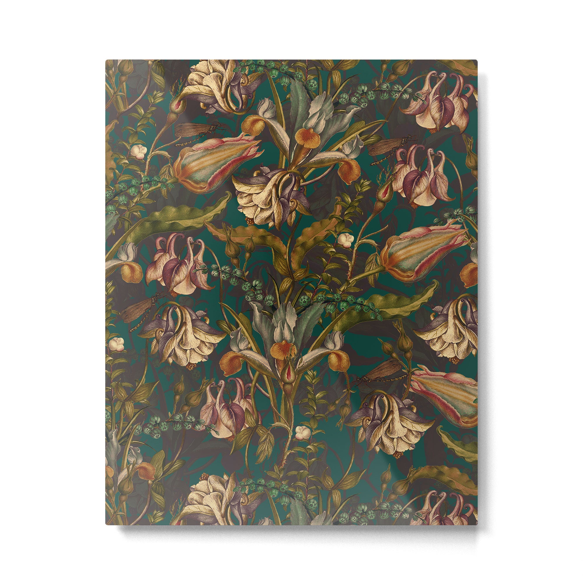 Midnight Summer Garden Metal Print Gallery Image 4