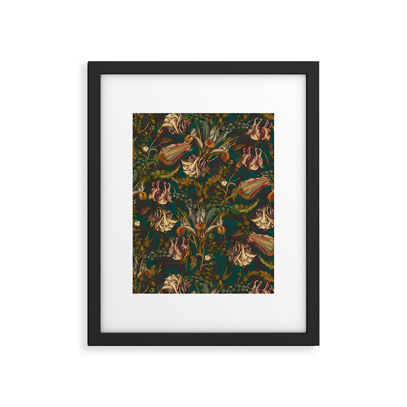 Midnight Summer Garden Framed Art Print Gallery Image 5