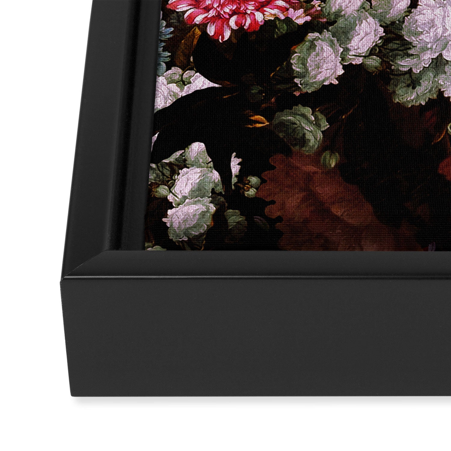 Moonlight Garden III Framed Canvas Print Gallery Image 3