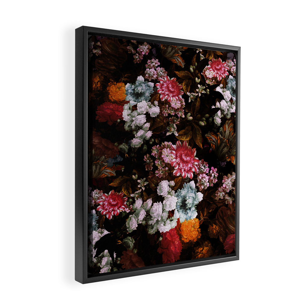 Moonlight Garden III Framed Canvas Print Gallery Image 2
