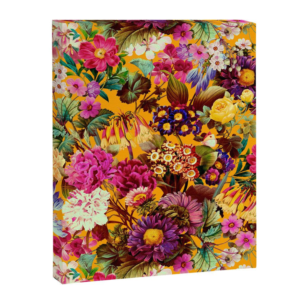 Multicolor Botanical Garden Canvas Print Gallery Image 6