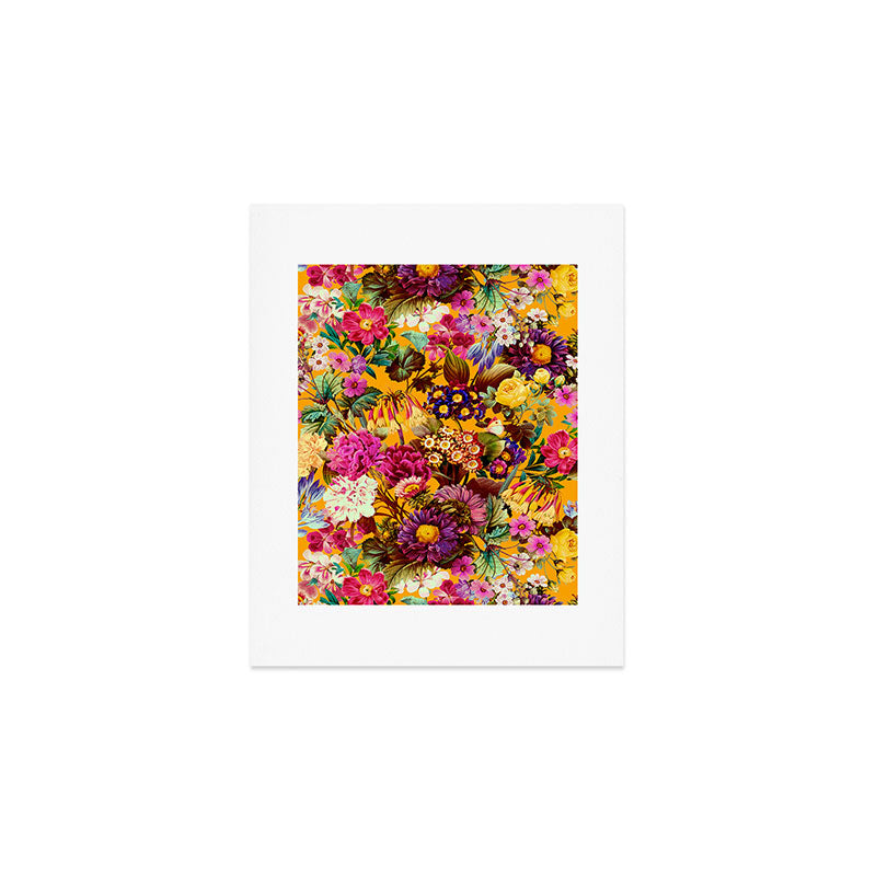 Multicolor Botanical Garden Art Print Gallery Image 1
