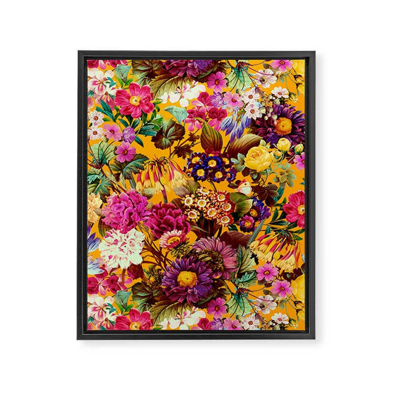 Multicolor Botanical Garden Framed Canvas Print Gallery Image 6