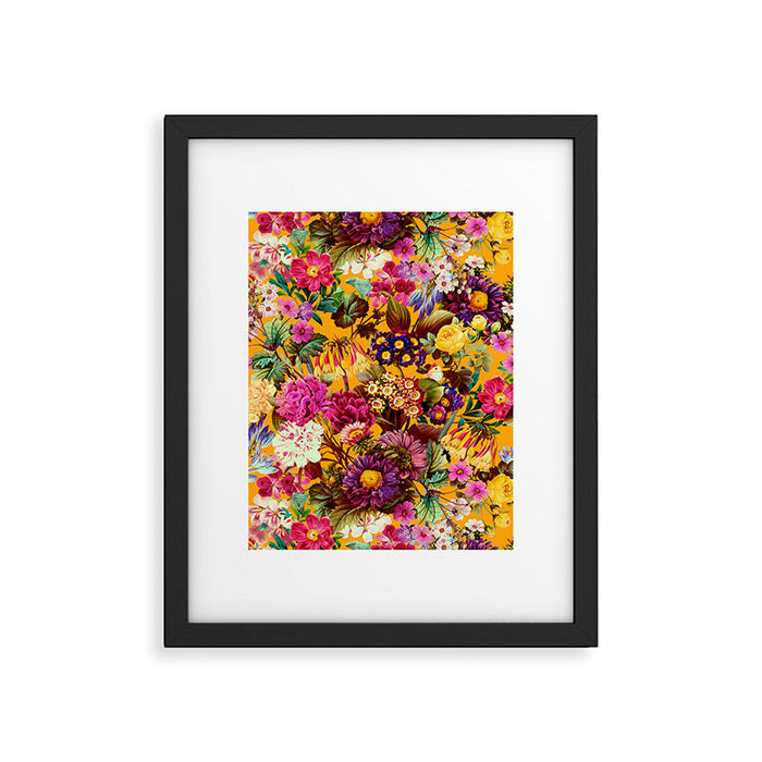 Multicolor Botanical Garden Framed Art Print Gallery Image 1