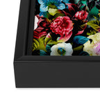 Multicolor Floral Pattern Framed Canvas Print Gallery Image 3