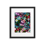 Multicolor Floral Pattern Framed Art Print Gallery Image 5