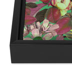Multicolor Modern Floral Garden Framed Canvas Print Gallery Image 3