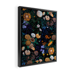 Multicolor Night Forest Framed Canvas Print Gallery Image 2