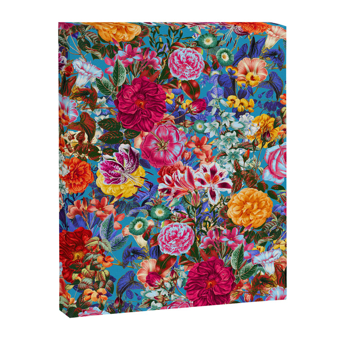 Multicolored Secret Garden Canvas Print Gallery Image 1