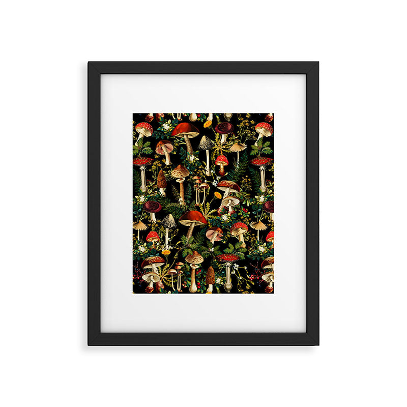 Mushroom Paradise Framed Art Print Gallery Image 5