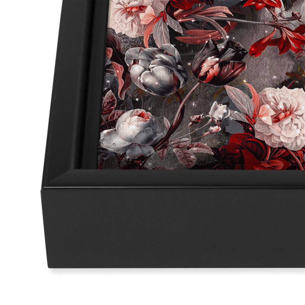 New Year's flowering night Framed Canvas Print Gallery Image 3