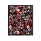 New Year's flowering night Framed Canvas Print Gallery Image 6