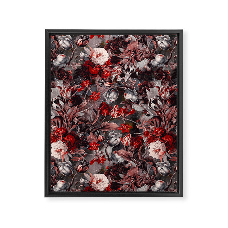 New Year's flowering night Framed Canvas Print Gallery Image 6
