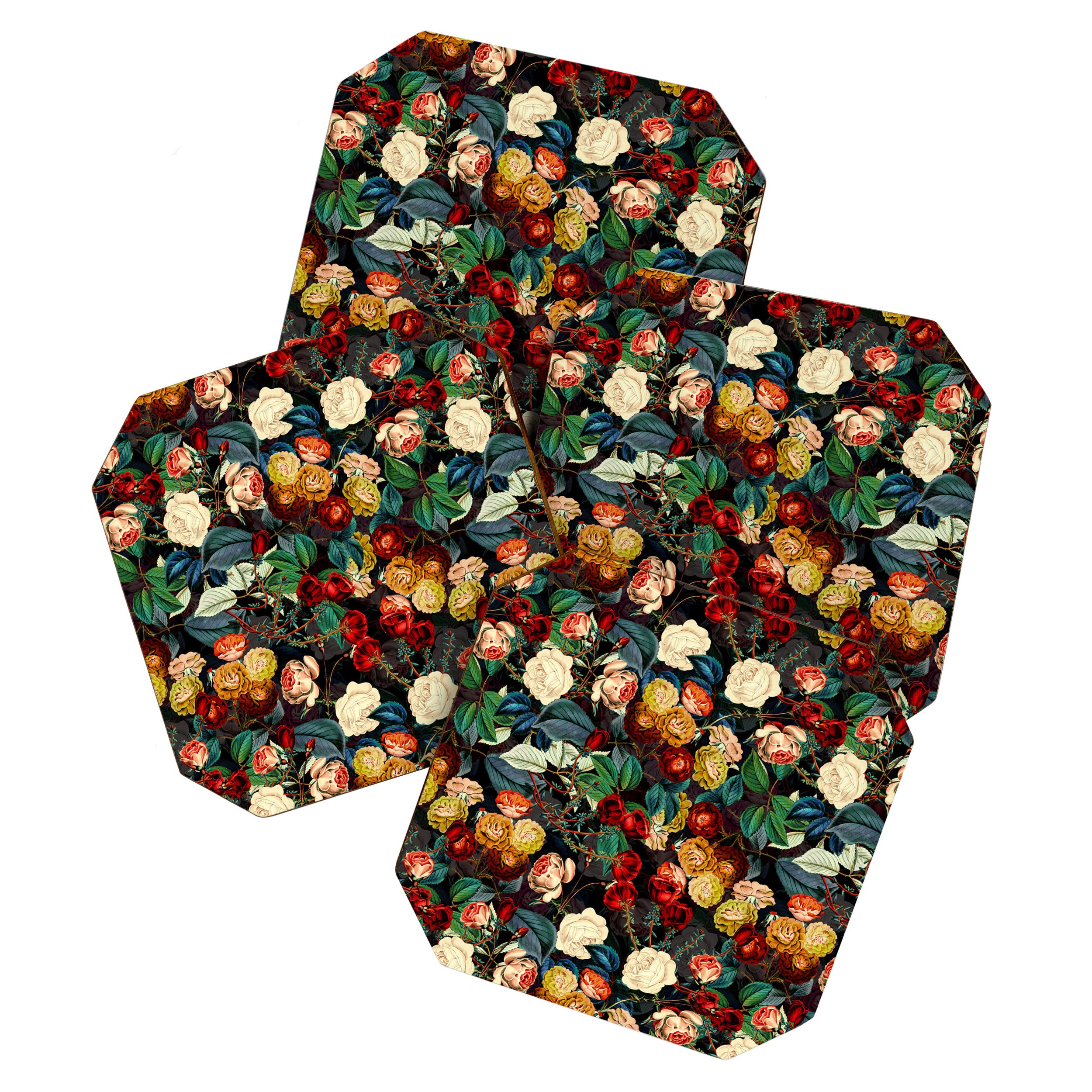 Night Botanical Forest Coaster Gallery Image 1