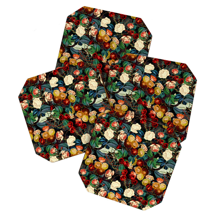 Night Botanical Forest Coaster Gallery Image 1