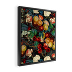 Night Botanical Forest Framed Canvas Print Gallery Image 2