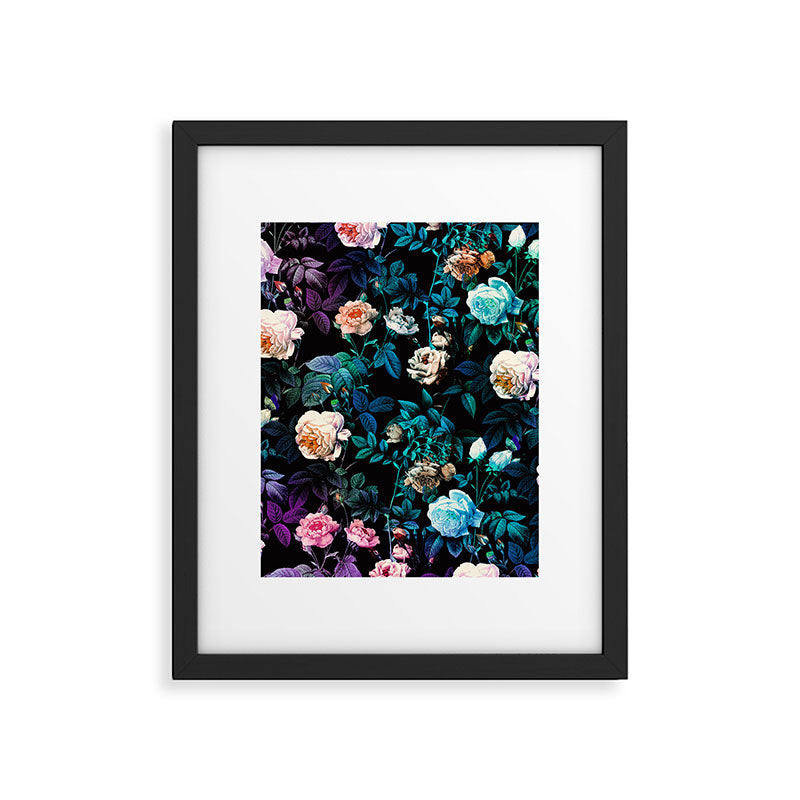 Night Forest Framed Art Print Gallery Image 6