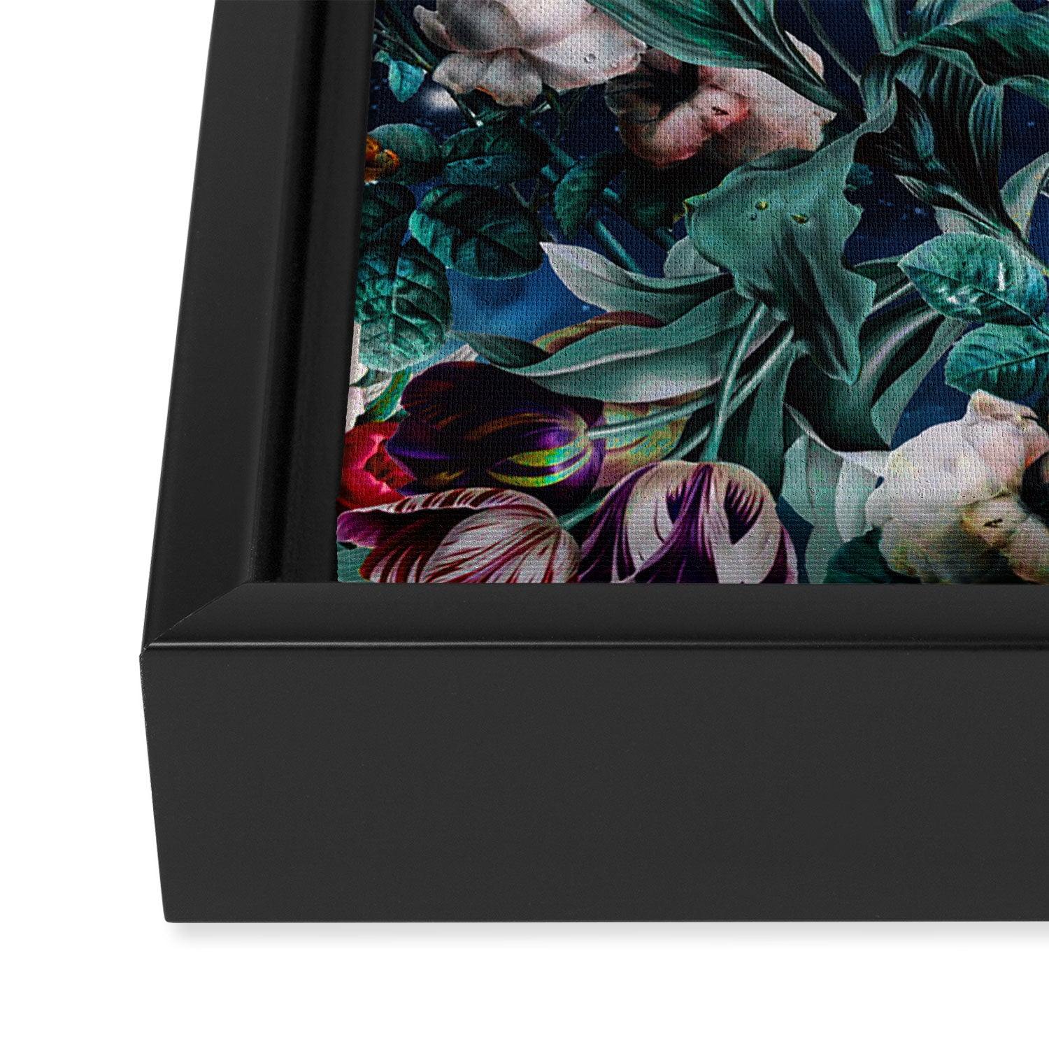 NIGHT FOREST X Framed Canvas Print Gallery Image 3