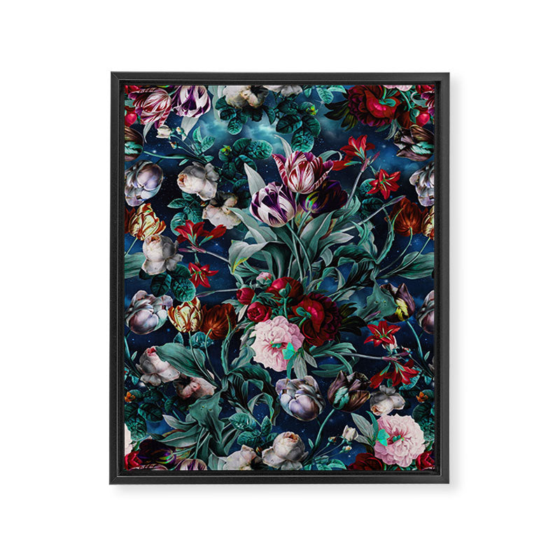 NIGHT FOREST X Framed Canvas Print Gallery Image 6